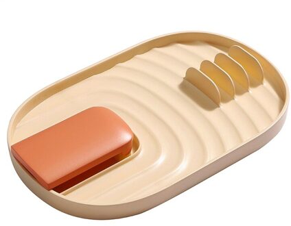 Keuken Gadgets Multifunctionele Pollepel Lepel Rest Holder Werktuig Organisator Spatel Houder Rekken Pot Deksel Opslag Pad Keuken Opslag 03