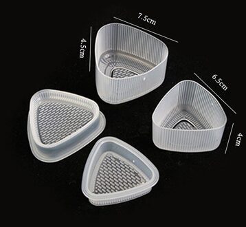 Keuken Gadgets Onigiri Set Voor Sushi Rollen Sushi Mold Onigiri Rijst Bal Bento Druk Maker Mold Diy Tools Keuken Accessoires