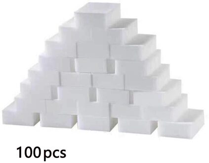 Keuken Gadgets Ontkalken Schone Spons Wrijven Multi-Functionele Keuken Assessoires Schotel Spons Gum Keuken Schoonmaken Tool 100stk