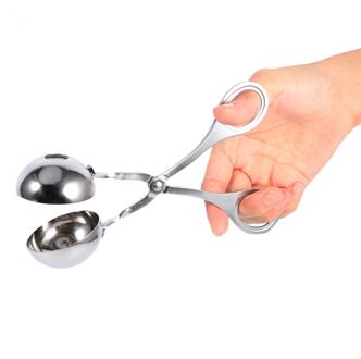 Keuken Gadgets Rvs Vlees Baller Cookie Deeg Gehaktbal Scoop Meloen Bal Koken Vlees Gereedschap Accessoires