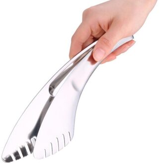 Keuken Gadgets Voedsel Clip Voedsel Tang Catering Salade Serveren Gereedschap Roestvrijstalen Keuken Gebruiksvoorwerp Gebak, Kok, Voedseltangen