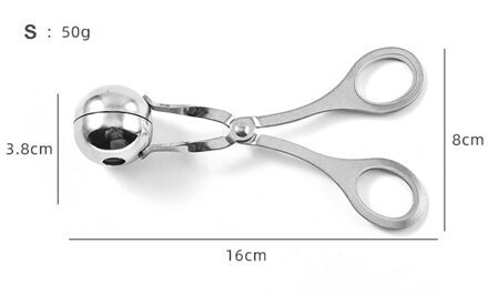 Keuken Gehaktbal Maker Tool Rvs Gevulde Gehaktbal Clip Diy Vis Vlees Rijst Bal Maker Non-stick Gehaktbal Mold
