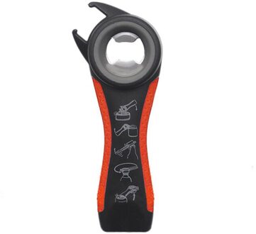Keuken Gereedschap Blikopeners 5 In 1 Multifunctionele All In One Flesopener Flesopener Kan Jar Opener Keuken Handleiding tool Gadget 02