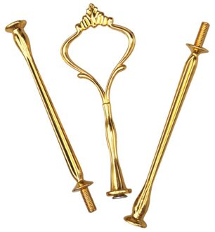 Keuken Gereedschap Diy Drie Layer Fruit Lade Thee Tray Siliconen Mal Epoxy Hars Lade Coaster Resin Mold Voor Desktop decoratie goud