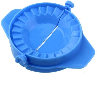 Keuken Gereedschap Knoedel Maker Tool Apparaat Diy Hand Knijpen Knoedel Mal Dumplings Map Dessert Mold Maker Gereedschap Wit #25 blauw
