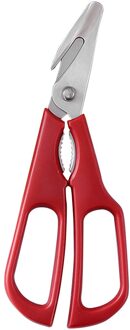 Keuken Gereedschap Zeevruchten Schaar Roestvrij Staal Koken Scharen Multifunctionele Kreeft Garnalen Vis Krab Schaar Rood Zwart