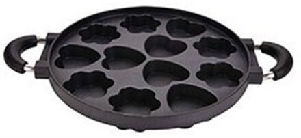 Keuken Gietijzeren Cake Pan Fancy Cakes Mold Gietijzeren Pan Non-stick Cake Bakken Diy Mold Pot Kookgerei Floral cake
