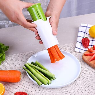 Keuken Groente Komkommer Divider Wortel Aardbei Slicer Splitter Gadget Snijgereedschap Groente Gereedschap Keuken Gadgets #30