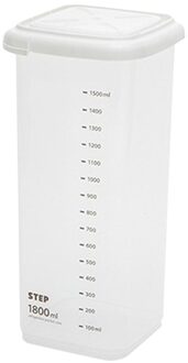 Keuken Half Flip Voedsel Opbergdoos Tank Luchtdichte Plastic Containers Verzegelde Blikken Voor Grof Granen Granen Qw 04