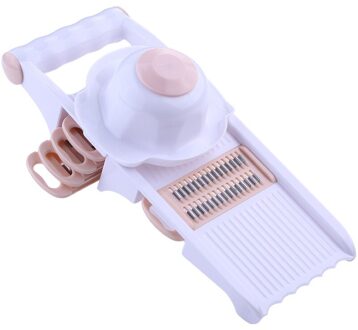 Keuken Handleiding Groente Cutter Slicer 8 Een Rvs Verwisselbare Messen Mandoline Aardappel Dunschiller Wortel Rasp Dicer 5 blades