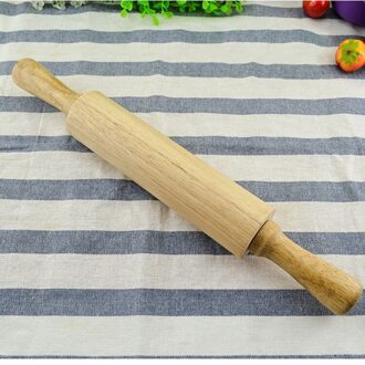 Keuken Houten Deegroller Kerst Embossing Rolling Pin Fondant Taart Deeg Roller Keuken Koken Bakken Tools Accessoires M 38x5cm