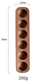 Keuken Houten Dubbele Rij Ei Opbergdoos Lade Thuis Koelkast Organisator Rack Eieren Houder Decor Container Dozen Accessoires