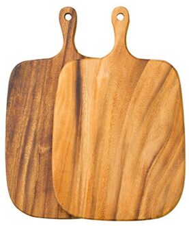 Keuken Houten Hakblokken Beuken Walnoot Pizza Brood Fruit Hangable Snijplank Duurzaam Antislip Keuken Gereedschap Accessoires