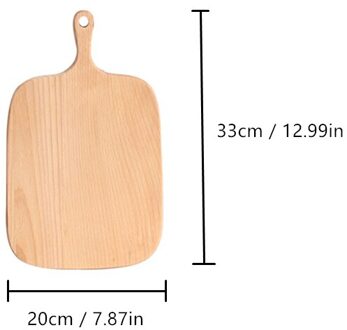 Keuken Houten Hakblokken Beuken Walnoot Snijplank Pizza Brood Fruit Sushi Lade Hangable Antislip Keuken Gereedschap Beech B