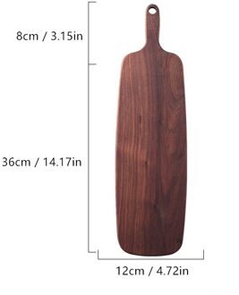 Keuken Houten Hakblokken Beuken Walnoot Snijplank Pizza Brood Fruit Sushi Lade Hangable Antislip Keuken Gereedschap okkernoot C