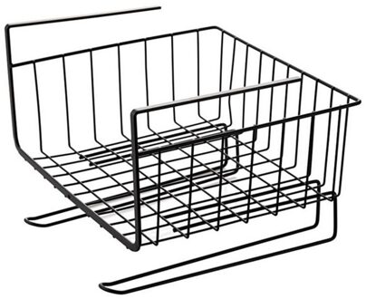 Keuken Ijzer Art Opbergrek Muur Gemonteerde Opslag Rek Rekken Keuken Plank Muur Gemonteerde Opslag Rack Plank zwart