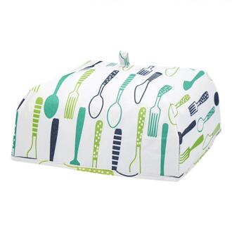 Keuken Isolatie Aluminiumfolie Voedsel Cover Gevouwen Anti Fly Mosquito Cover Gevouwen Mesh Eten Cover Anti Fly Mosquito Paraplu