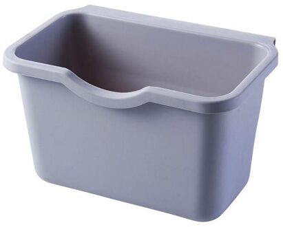 Keuken Kast Terug Prullenbak Kast Deur Vuilnisbak Haak Opknoping Afval Container Vuilnis Emmer Plastic Vuilnisbak Mand grijs