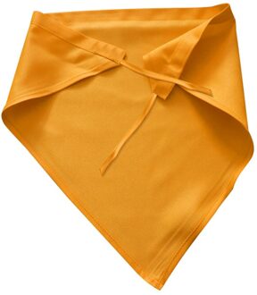 Keuken Koken Cap Werk Hoed Chef Cap Keuken Hoofddoek Levert Ober Meid Sjaal Baker Hoofddoek 60 × 40 Cm Stof hoed oranje