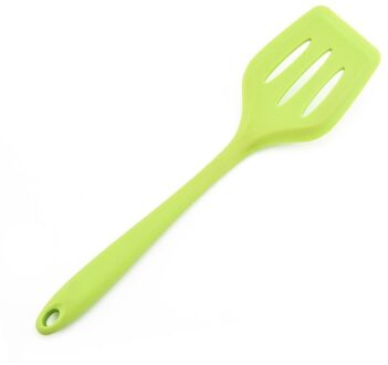 Keuken Koken Turner Silicone Ingelaste Koken Spatel Koken Gebruiksvoorwerp Voor Thuis Rundvlees Vlees Schraper Kookgerei groen