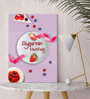 Keuken Konseptli Canvas Tafel 35x50cm-16