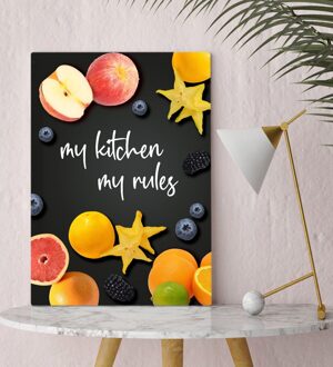 Keuken Konseptli Canvas Tafel 35x50cm-4