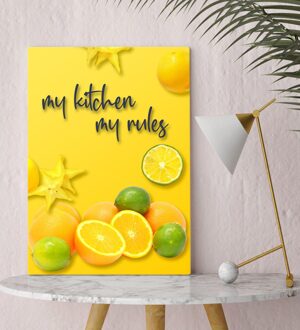 Keuken Konseptli Canvas Tafel 35x50cm-8