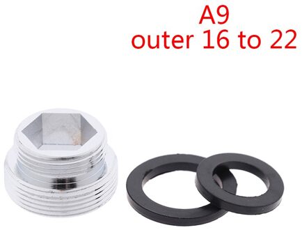 Keuken Kraan Adapter Waterzuiveraar Adapter Beluchter Adapter Kraan Vervanging Tool Waterzuiveraar Accessoires 09