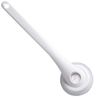 Keuken Lange Handvat Pan Borstel Borstel Verwijderbare Lichtgewicht Voor Thuis Keuken (Grijs) wit