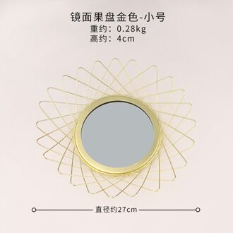 Keuken Mand Container Kom Metalen Draad Mand Keuken Afvoer Rack Fruit Groente Opslag Houder Snack Lade Kom gouden-S