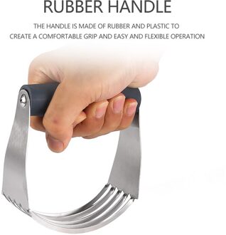 Keuken Messen Confectie Boter Bakken Deeg Blender Meel Handleiding Mixer Rvs Anti Slip Chef Gebak Cutter Duurzaam