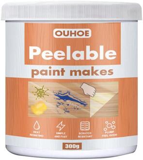 Keuken Meubels Peelable Verf Lambrisering Kasten Warmte Polijsten Glad Weerstand Verf Stoelen B9U8