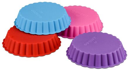 Keuken Milieuvriendelijke Siliconen Cakevorm Fruit Pie Mould Bakplaat Ronde Fondant Cakevorm Pie Bakvormen Pan Bakken Tools 3stk