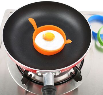 Keuken Mould Tool Silicone Egg Fry Frier Gebakken Oven Pannenkoek Stroper Poach Ring L5YE