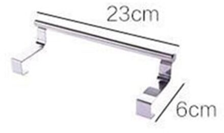 Keuken multifunctionele Roestvrij Staal Enkele Handdoekenrek Kastdeur Terug Rag Hanger Badkamer Handdoek Bar 1