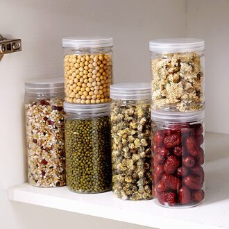 Keuken Opbergdoos Afdichting Voedsel Behoud Plastic Verse Pot Container Thuis Keuken Organizer Контейнер Для Еды M