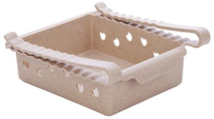 Keuken Opbergrek Spons Cake Lade Plank Container Plank Intrekbare Koelkast Vorm Afwerking Magazijnstelling Ruimte Saver @ B