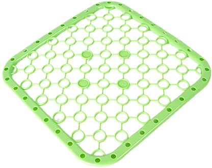 Keuken Opknoping Sink Fruit Groente Afvoer Mat Plastic Gootsteen Protector Aftappen Mat Deluxe Antis-Slip Krassen Wastafels