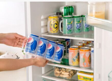 Keuken Opslag Beers Blikjes Frisdrank Houder Opslag Keuken Organisatie Koelkast Rack Plastic Ruimte