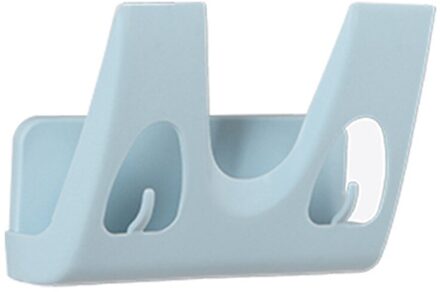 Keuken Opslag Rack Pot Cover Rack Huishoudelijke Opslag Tool Beugel Muur Gemonteerde Non-Punch Snijplank Rack blauw