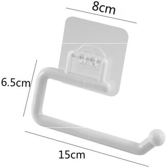 Keuken Papieren Handdoek Rek Roll Papier Hanger Toiletrolhouder Wall Opknoping Plank Punch-Gratis Keuken Badkamer Organizer S 1stk