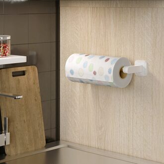 Keuken Papierrol Zelfklevend Wall Mount Toiletrolhouder Roestvrij Staal Badkamer Tissue Handdoek Accessoires Rack Houders