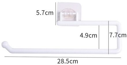 Keuken Papierrolhouder Handdoek Hanger Rack Bar Kast Rag Opknoping Houder Badkamer Organisator Plank Toiletrolhouder Voor Thuis 02