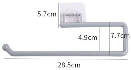 Keuken Papierrolhouder Handdoek Hanger Rack Bar Kast Rag Opknoping Houder Badkamer Organisator Plank Toiletrolhouder Voor Thuis 04