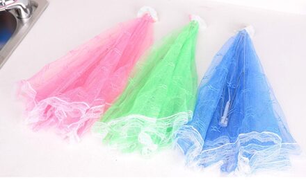 Keuken Paraplu Voedsel Deksel Picknick Barbecue Party Fly Mosquito Mesh Netto Tent levert Nuttig Keuken Accessoires L * 5