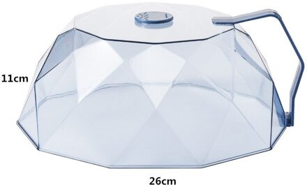 Keuken Professionele Magnetron Voedsel Anti Sputteren Cover Met Handvat Hittebestendige Deksel Voor Magnetron Speciale Voedsel Olie Proof