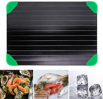 Keuken Quick Ontdooien Snijplank Milieuvriendelijke Snel Ontdooien Plaat Schoon Dooi Bevroren Voedsel Lade Ontdooien Board 29.5x20.8x0.2cm