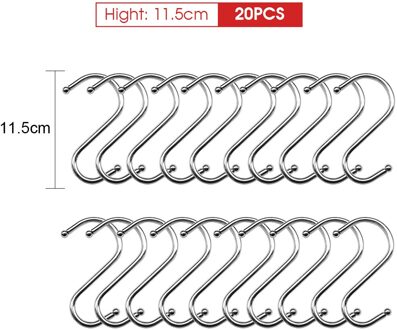 Keuken Roestvrijstalen Huishoudelijke Haken Muur Haken Voor Potten en Pannen Hanger Opslag Houders Organizer Thuis S Haken Kleding Jas donker grijs