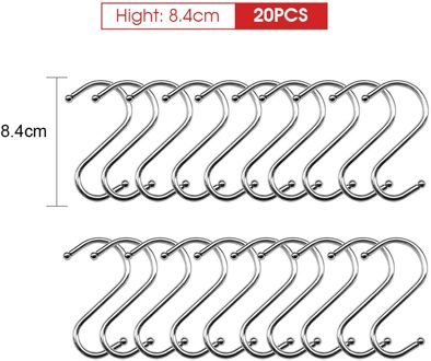 Keuken Roestvrijstalen Huishoudelijke Haken Muur Haken Voor Potten en Pannen Hanger Opslag Houders Organizer Thuis S Haken Kleding Jas Donker Kaki