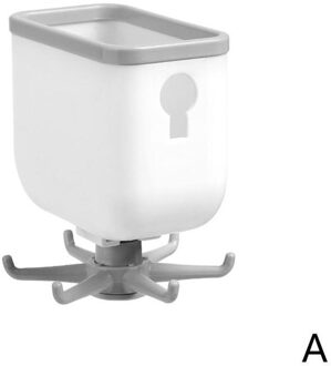 Keuken Roterende Haak 360 Graden Gedraaid Haak Muur Hanger Keuken Opbergkast Rek Organisator Plank Thuis Handdoek Tissue Houder
